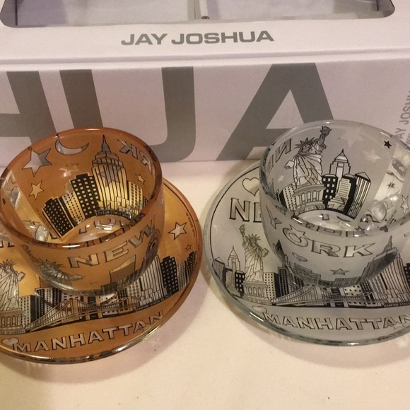 Jay Joshua New York coffee espresso mugs cup NY - Picture 1 of 8
